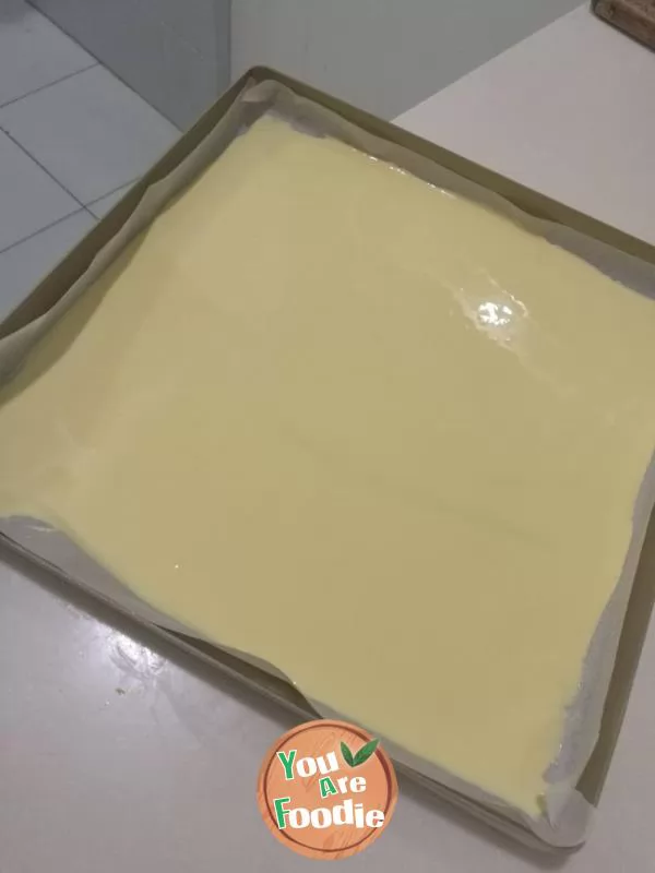 Tiger skin cake roll