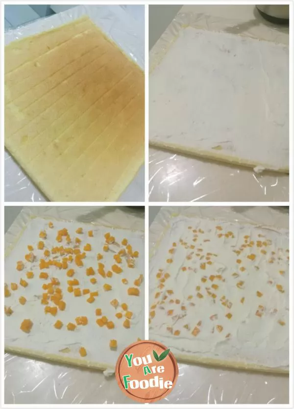 Tiger skin cake roll