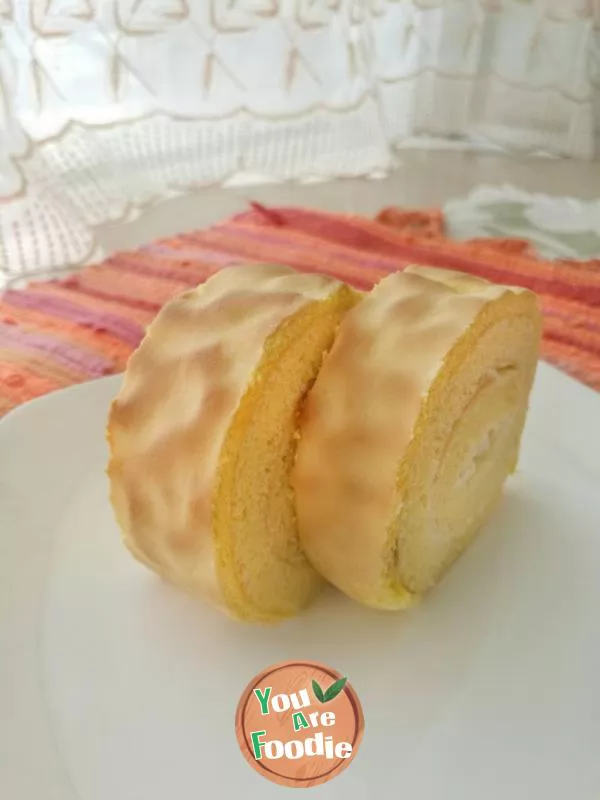 Tiger skin cake roll