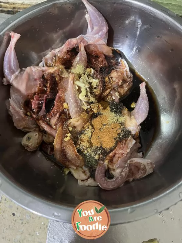 Roast quail