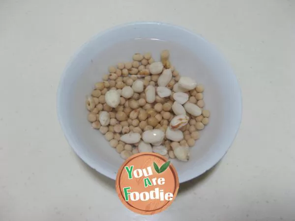 Walnut jujube peanut soybean milk