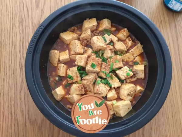 Mapo Tofu in Taji pot