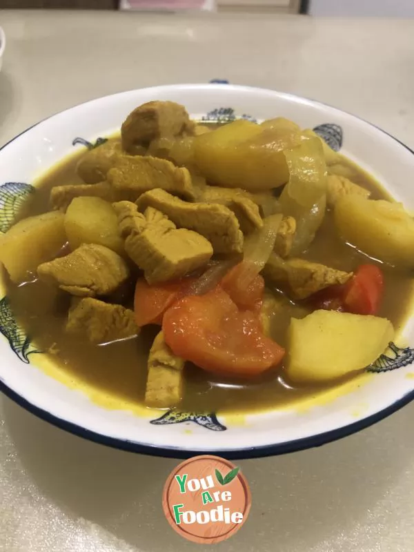 Chicken-with-Potato-Curry