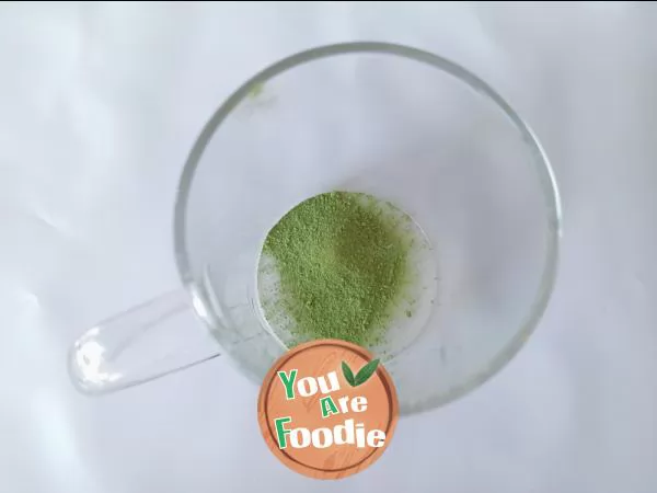 Matcha milk cover strawberry milk