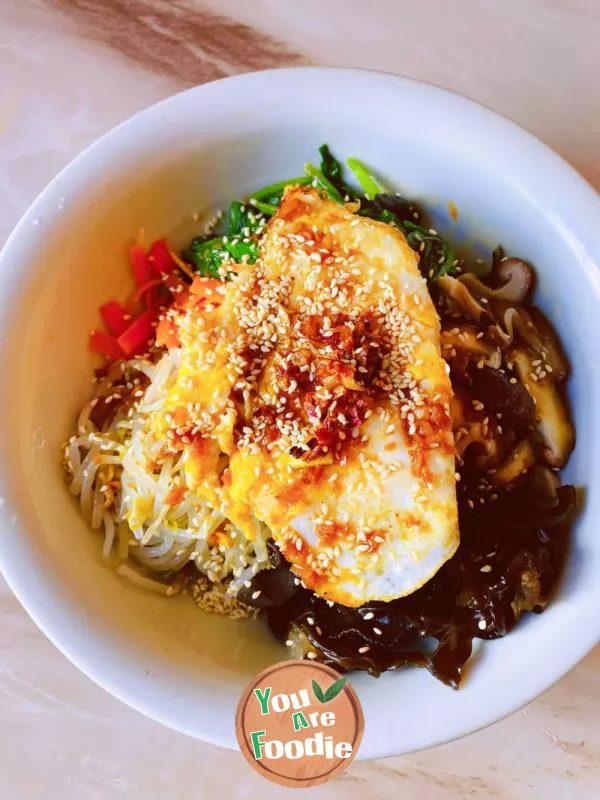 Simple-bibimbap