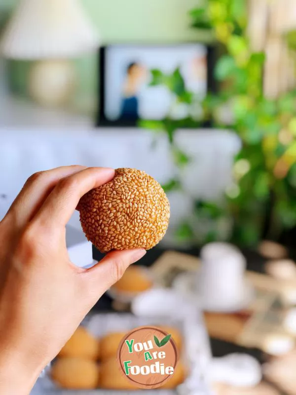 Pumpkin hemp ball (twine ball)