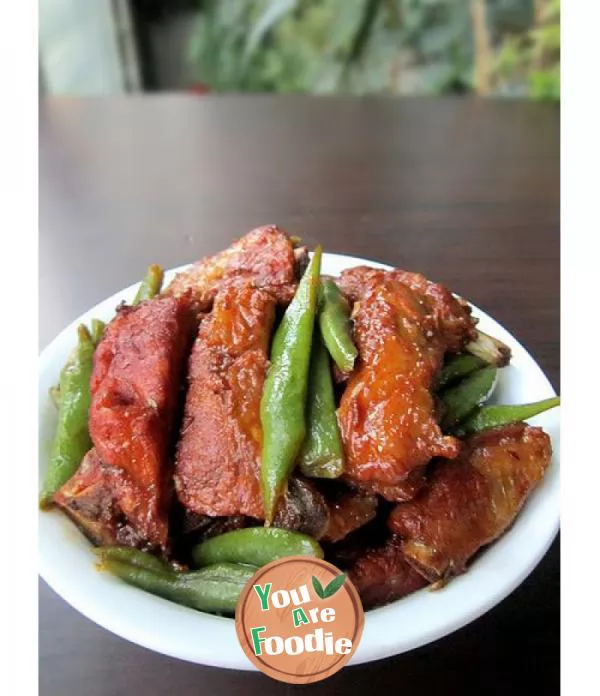 Braised-spareribs-with-green-beans