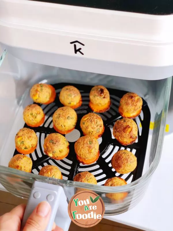 Air fryer tofu balls