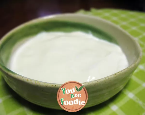 Homemade yogurt