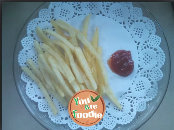 Homemade French fries