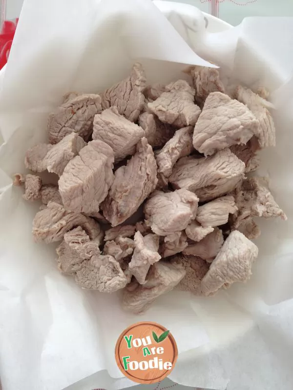 [meat floss] - bread machine version of meat floss