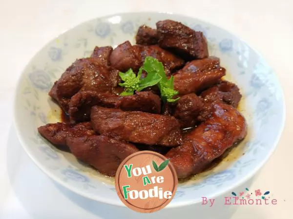 Braised pork with nanru