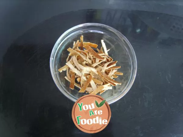 Honey orange peel tea