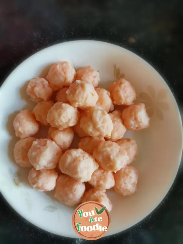 Pure shrimp balls