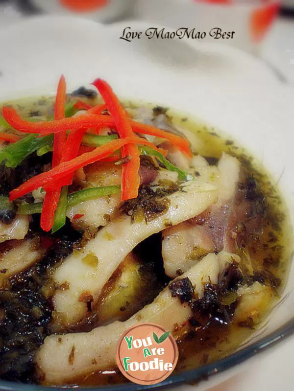 [creative new dish] - spicy salted fish