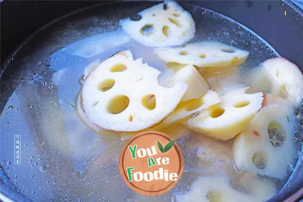 Lotus Root and Rib soup