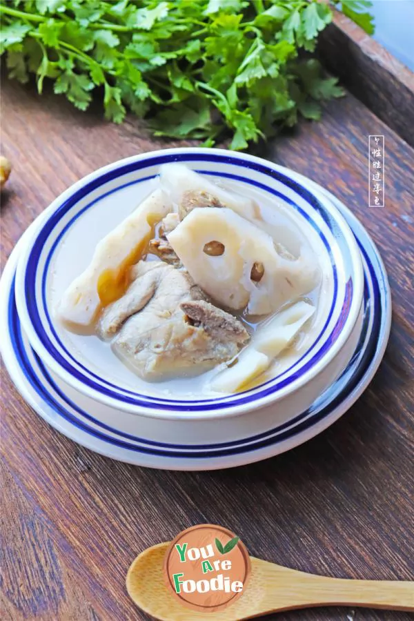 Lotus Root and Rib soup