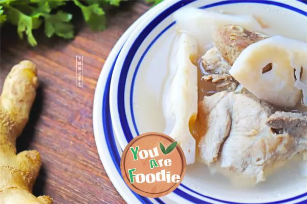 Lotus Root and Rib soup