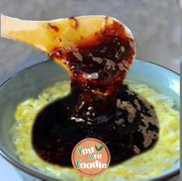 Egg yolk rice wine