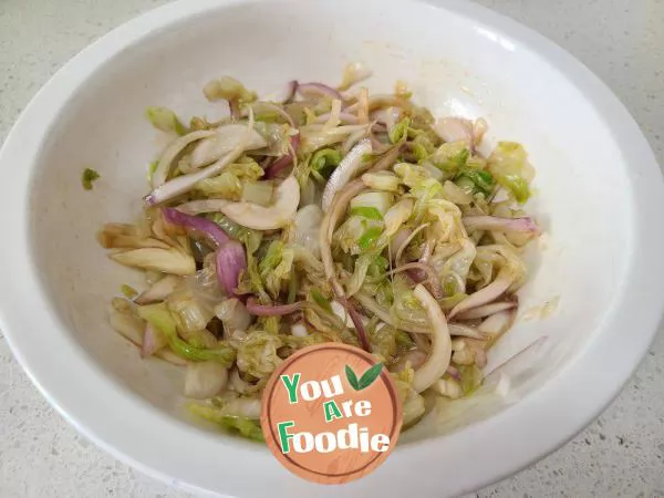 Mixed Sanzi with Cabbage and Onion