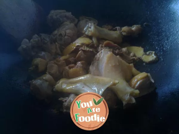 Braised white gourd with duck meat