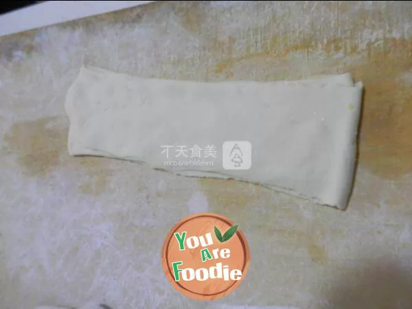Baked thousand layer cake