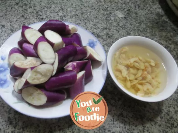 Stir fried eggplant