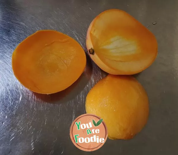 Mango Flower and Fruit Plate