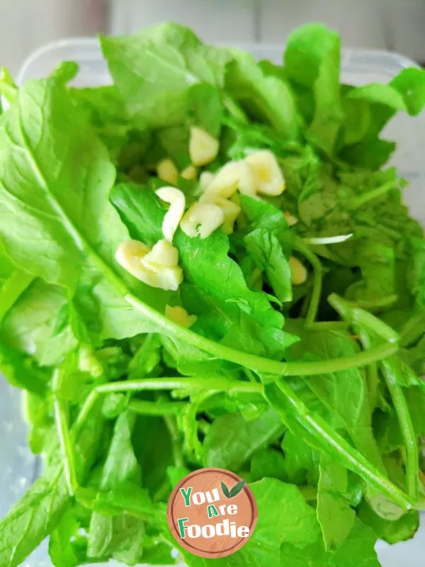 Stir fried Radish Seedlings