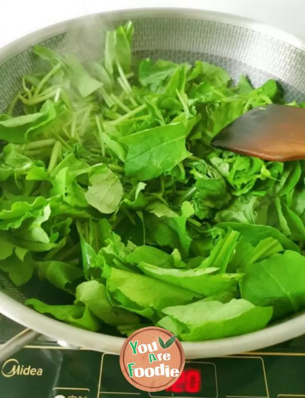 Stir fried Radish Seedlings