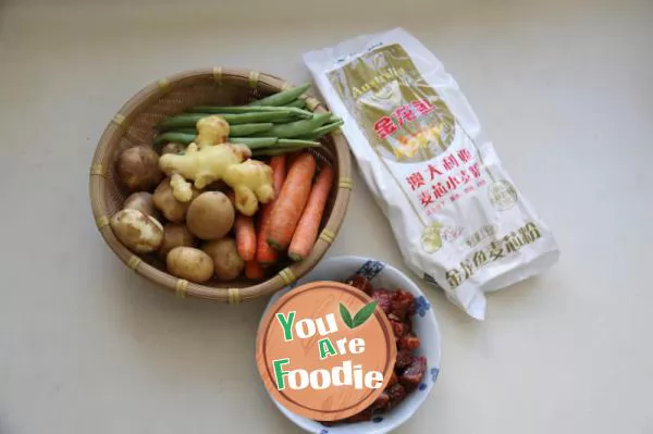 A pot of food is delicious: steamed bread tastes like meat. You can do this