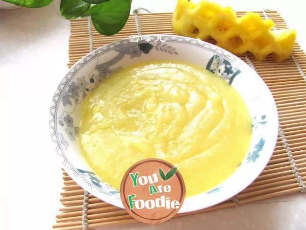 Simple homemade pineapple jam