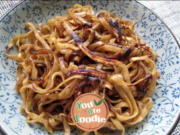 Stewed noodles with large ribs -- no noodles in dog days, no meat