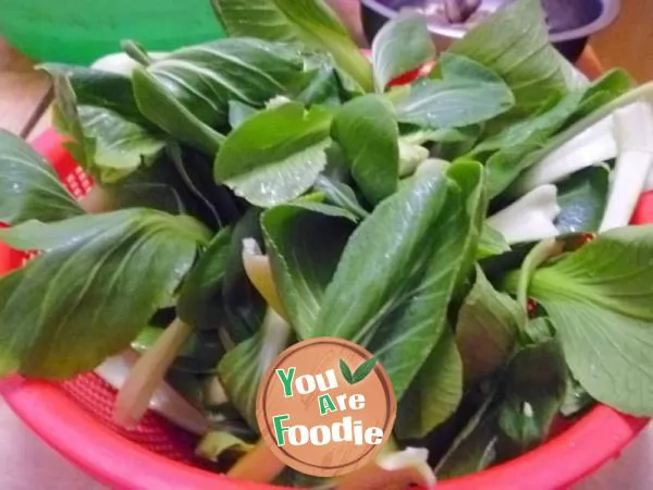 [Zhejiang cuisine] mushrooms and green vegetables