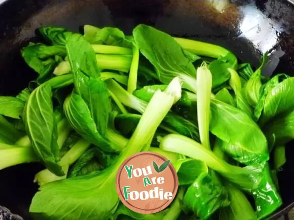 [Zhejiang cuisine] mushrooms and green vegetables