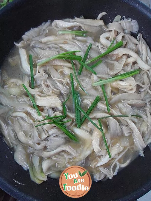 [homely dish] oyster sauce with mushroom (5-minute Kwai dish)