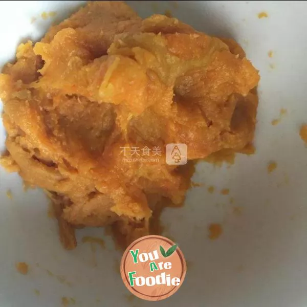 Sweet potato puree