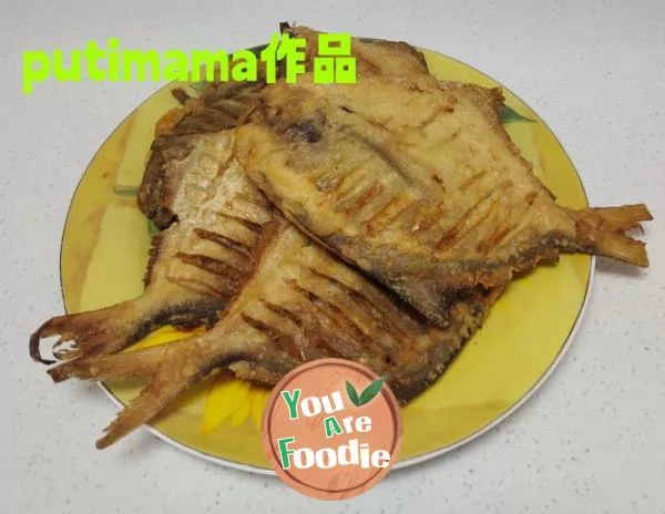 Fried Small Flatfish