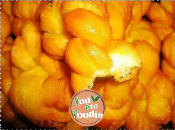 Soft fried dough twist