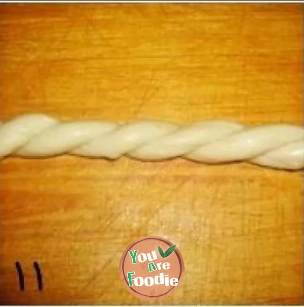 Soft fried dough twist