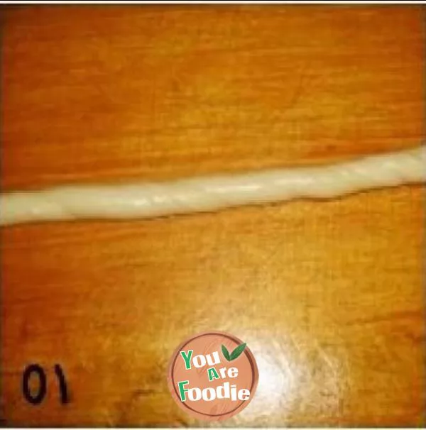 Soft fried dough twist