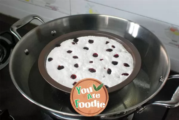 Cranberry rice cake