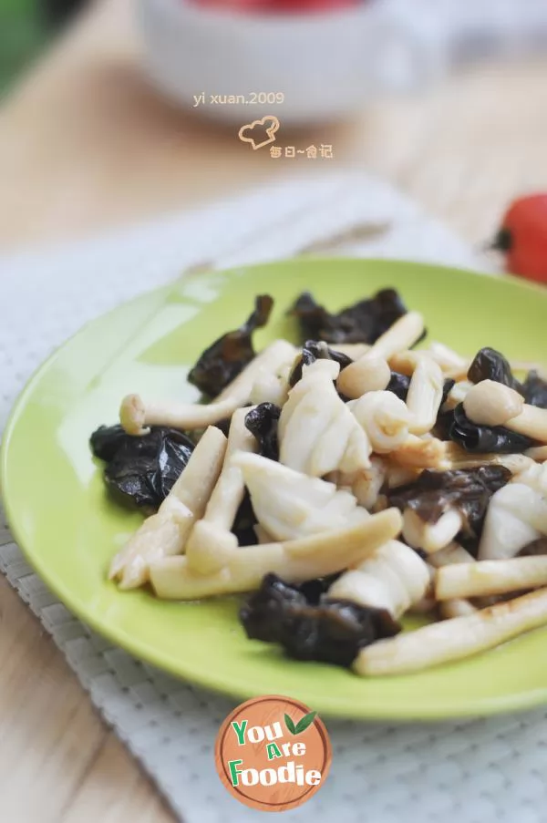 Stir-fried-mushrooms