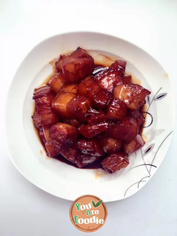 braised pork in brown sauce