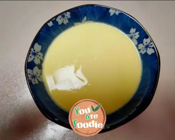 Milk and egg pudding (non oven version super simple)