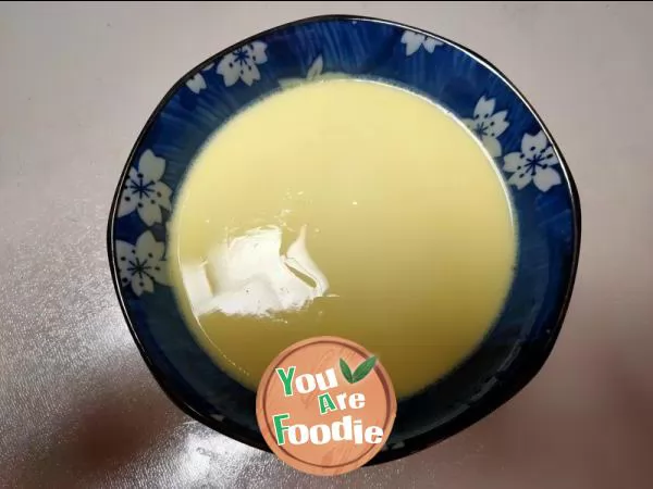 Milk and egg pudding (non oven version super simple)