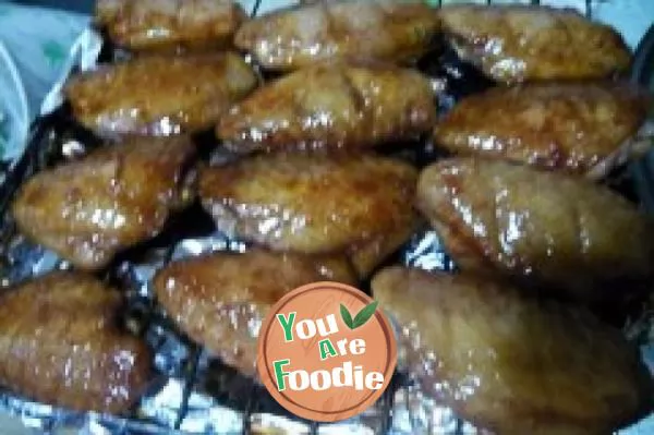 Roast chicken wings