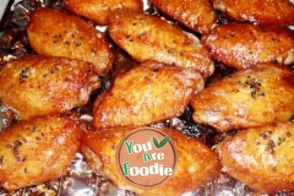 Roast chicken wings