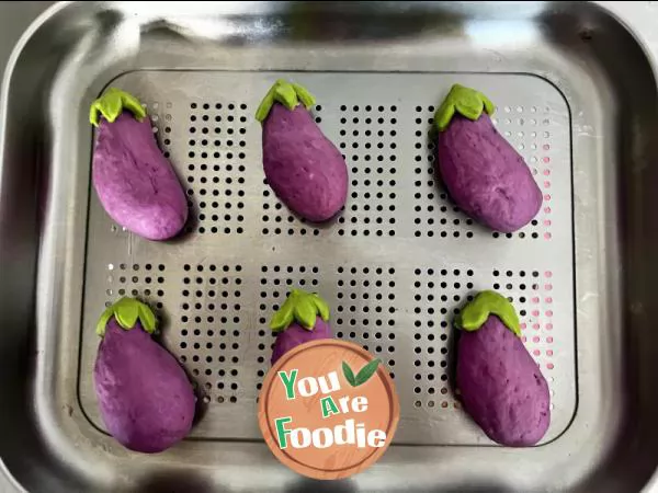 Eggplant steamed bun