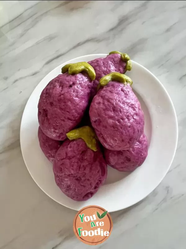 Eggplant steamed bun